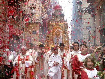 22 июня в Валенсии пройдет главная часть праздника Тела Христова 