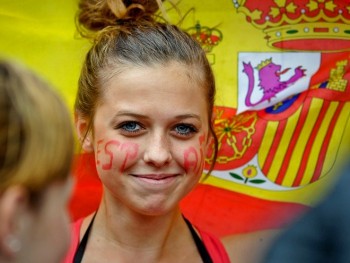 Испанцы считают себя счастливыми людьми