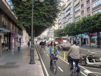 Валенсия отдает городские дороги велосипедистам 